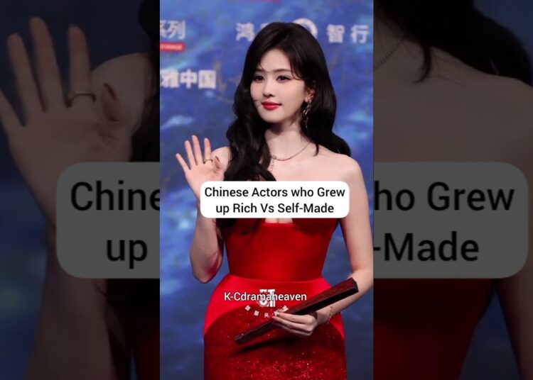 Chinese Stars Who Grew Up Rich vs Self-Made Millionaires 💰✨ #bailu #luoyunxi #estheryu #trending
