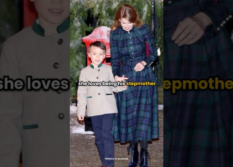 Princess Beatrice’s stepson 🤯 #queen #queenelizabeth #royalfamily #royal #usa #kingcharles #prince