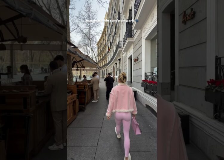 Virginia compras em Madrid enquanto Vini Jr treina #virginiafonseca #vinijr #fofoca #fofocas #shots