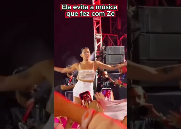 03 07 Ana Castela evita cantar música de Zé Felipe