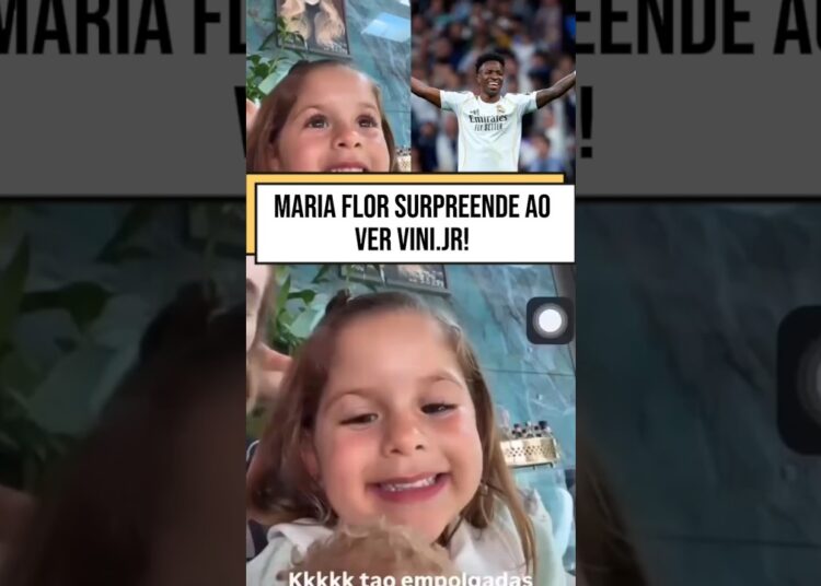 “Maria Flor SURPREENDE ao ver Vini.Jr! #virginiafonseca #vinijr #fofoca #fofocas #viralizar