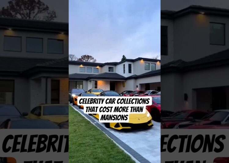 Celebrity Car Collections That Cost More Than Mansions #celebritynews