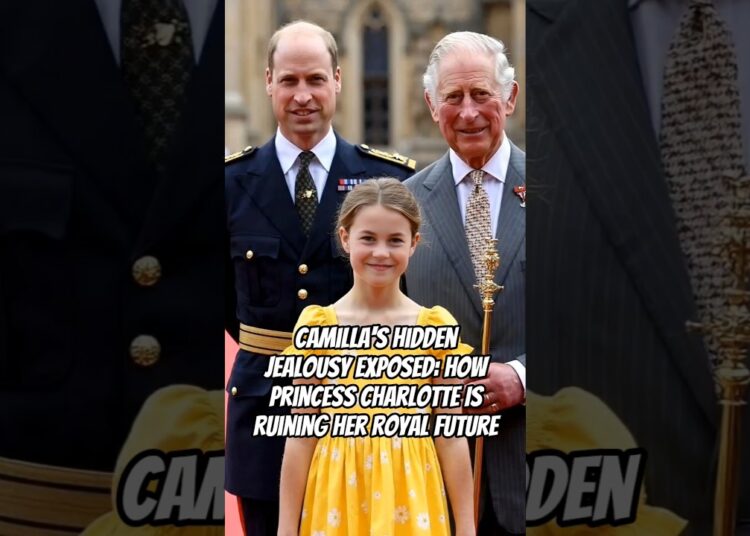 Camilla’s Hidden Jealousy Exposed: How Charlotte Is Ruining Her Royal Future #camilla #charlotte