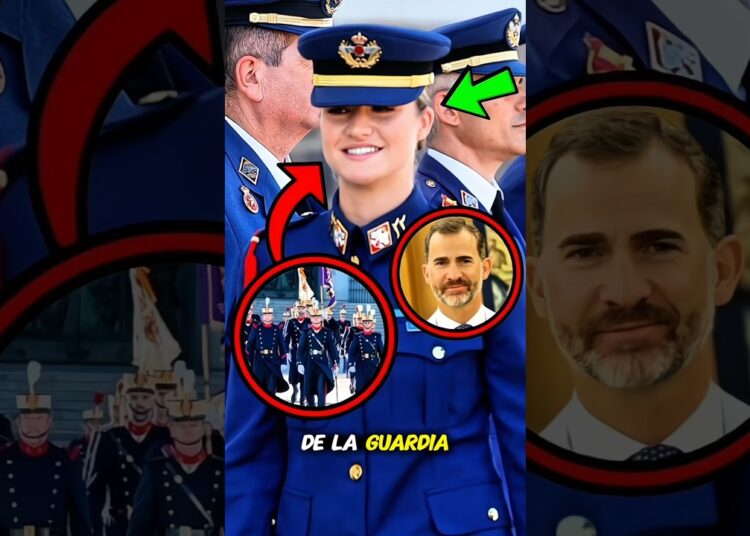 El inesperado apoyo de la Guardia Real a la Princesa Leonor que emociona a España #princessleonor