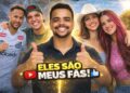 FAMOSOS QUE SÃO FÃS DE YOUTUBERS – Inacreditável