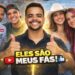 FAMOSOS QUE SÃO FÃS DE YOUTUBERS – Inacreditável