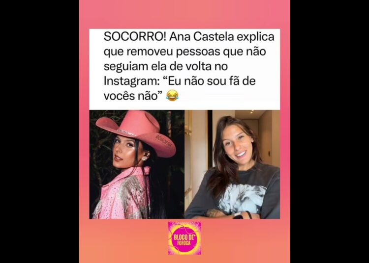 #anacastela  explica motivo de “faxina” no Instagram. #fofocas #fofoca