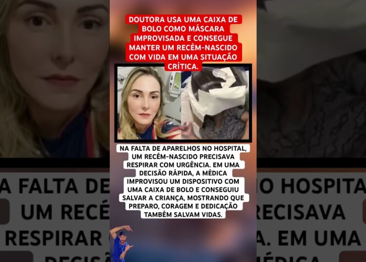 ELA SALVOU UM BEBÊ COM UMA CAIXA DE BOLO #feedshorts #ultimasnoticia #fofoca
