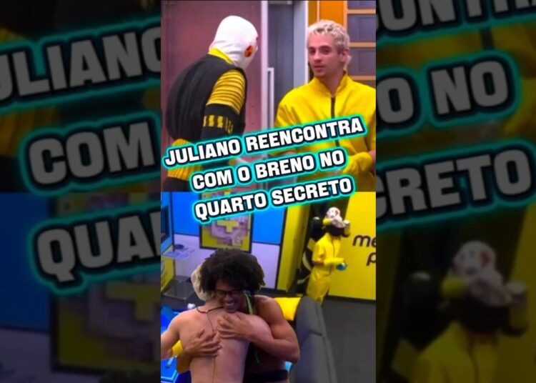 EMOÇÃO À FLOR DA PELE! JULIANO FLOSS CHORA AO ENCONTRAR BRENO