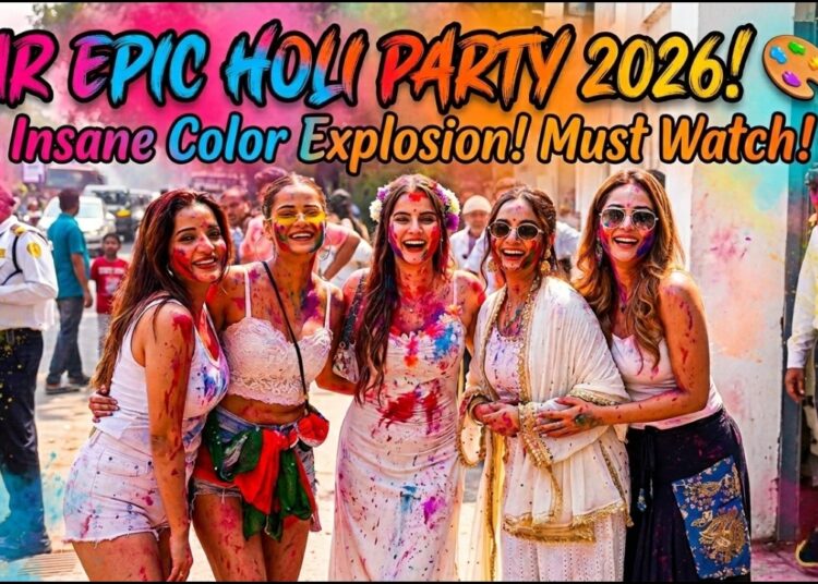 Manisha Rani, Archana Gautam, Natalia Janoszek & Other Celebs For Zoom Holi Party