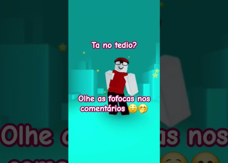Tá no tédio olha as fofocas nos comentários