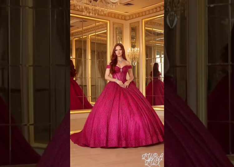 Vestidos de princesa de la realeza 👑✨ Lujo para bailes reales