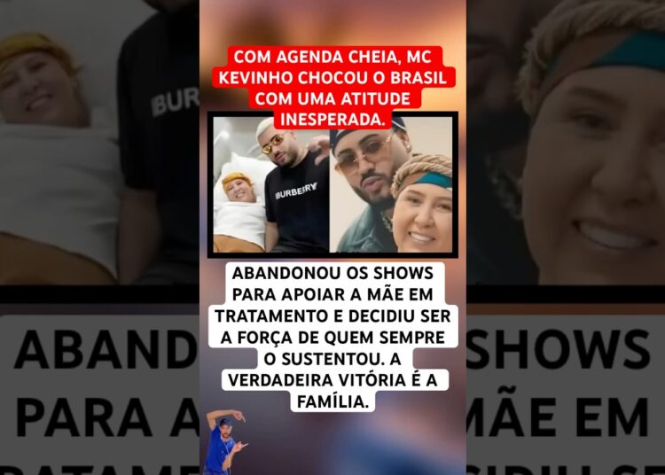 MC KEVINHO CHOCOU O BRASIL COM ATITUDE INESPERADA #feedshorts #ultimasnoticia #fofoca