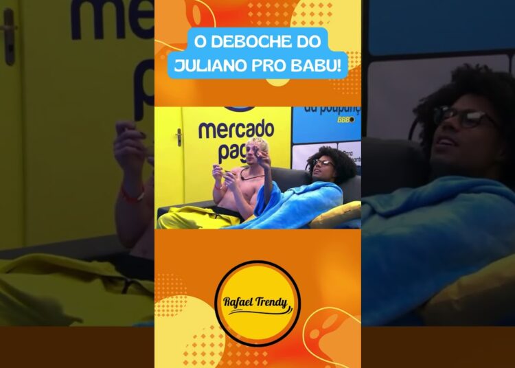 O deboche do Juliano pro Babu!