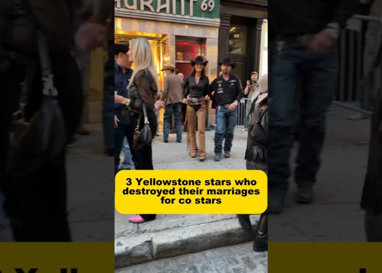 3 Yellowstone star who destroyed their marriage #celebrity #celebritynews #viral #shorts #fyp