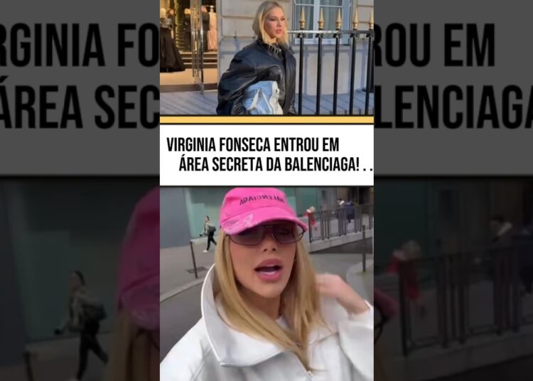 Virginia Fonseca entrou em área secreta da Balenciaga! #virginiafonseca #vinijr #shotsviral #fofocas