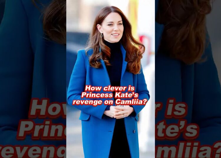 How clever is Princess Kate’s revenge on Camliia? #kate #camliia #charles #royal #queen