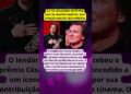 Jim Carrey é aplaudido de pé por 4 minutos ao receber prêmio na França 💜 #famosos #noticias