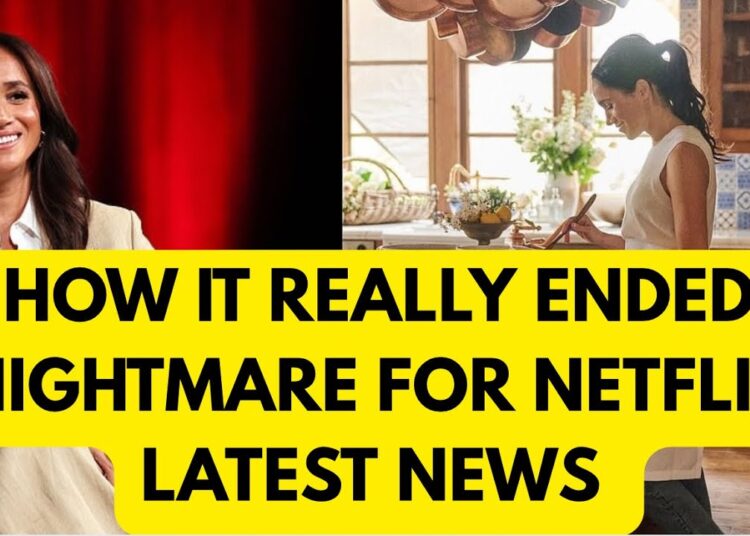 HOW IT REALLY ENDED – MARKLE & NETFLIX #meghan #princeharry #royal