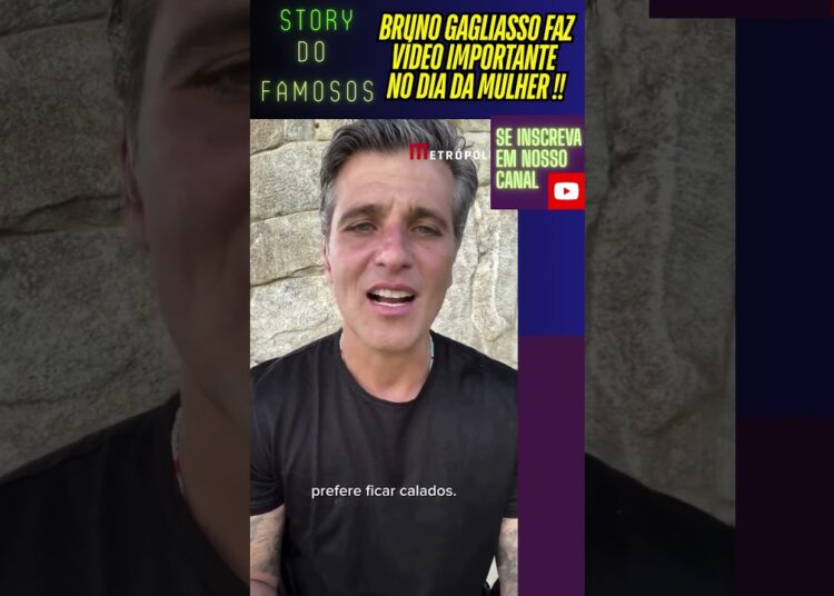 URGENTE ! BRUNO GLAGLIASSO VÊEM EM SUAS REDES E MANDA MENSAGEM IMPORTANTE PARA AS MULHERES ! #short
