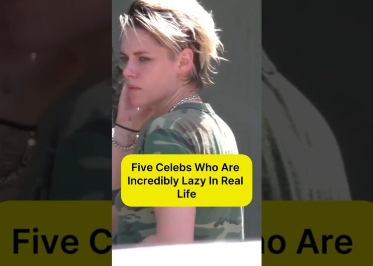 5 Celebs Who Are Incredibly Lazy in Real Life
