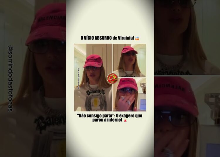 Virginia ASSUME vício e choca fãs! 😱🚨 #shorts #fofoca