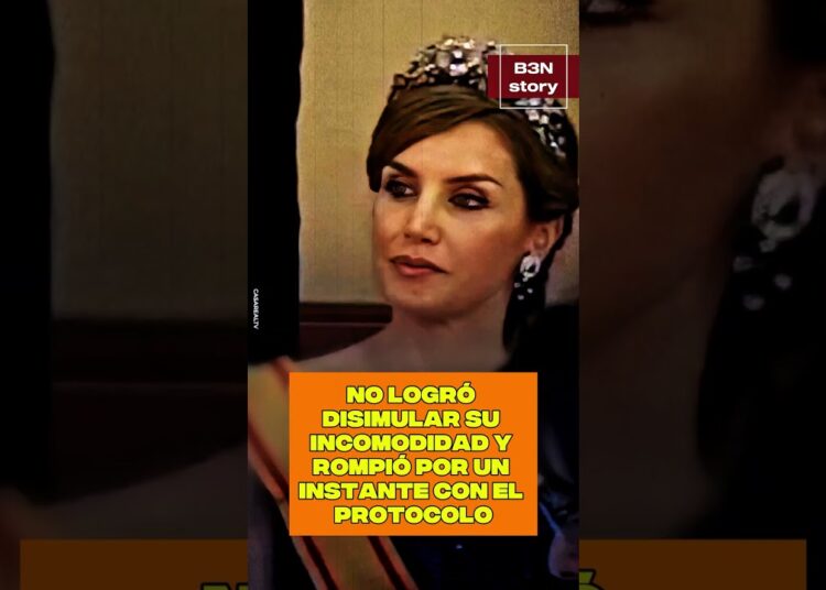 Protocolo, discurso y gesto de Letizia #letizia #royals #realeza