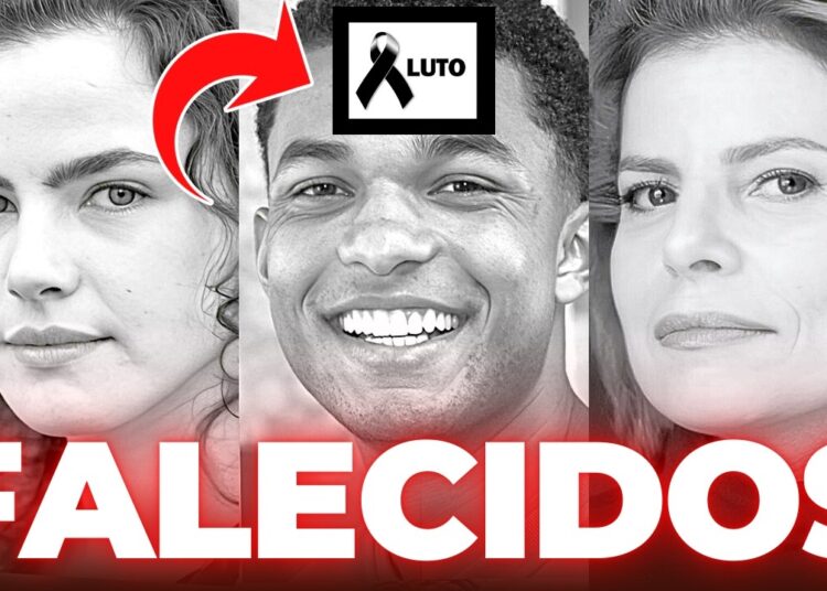 ATORES QUE FALECERAM DURANTE A GRAVAÇÃO DA NOVELA 😢 BRASIL EM LUTO!