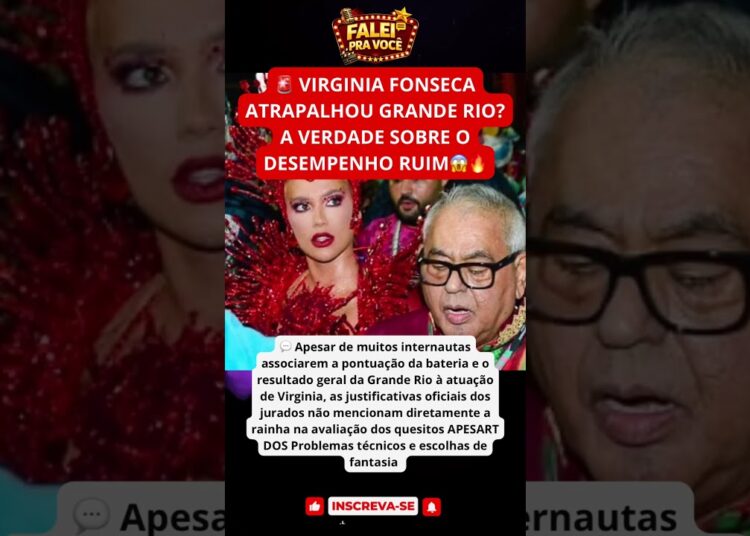 A DERROTA FOI CULPA DA VÍRGINIA? #famosos #noticias #fofoca #polemica