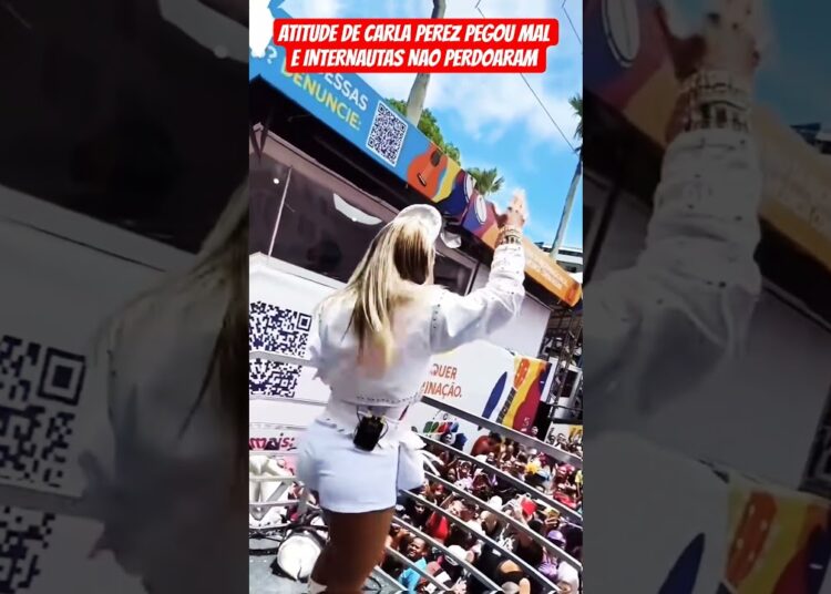 Atitude de CARLA PEREZ no carnaval deu o que falar #famosos #fofocas #carnaval
