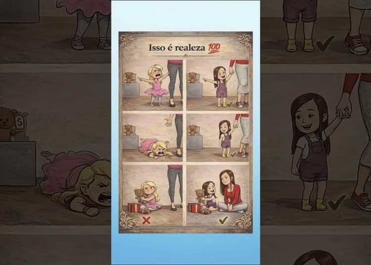 Isso é realeza: presença vale mais que presente