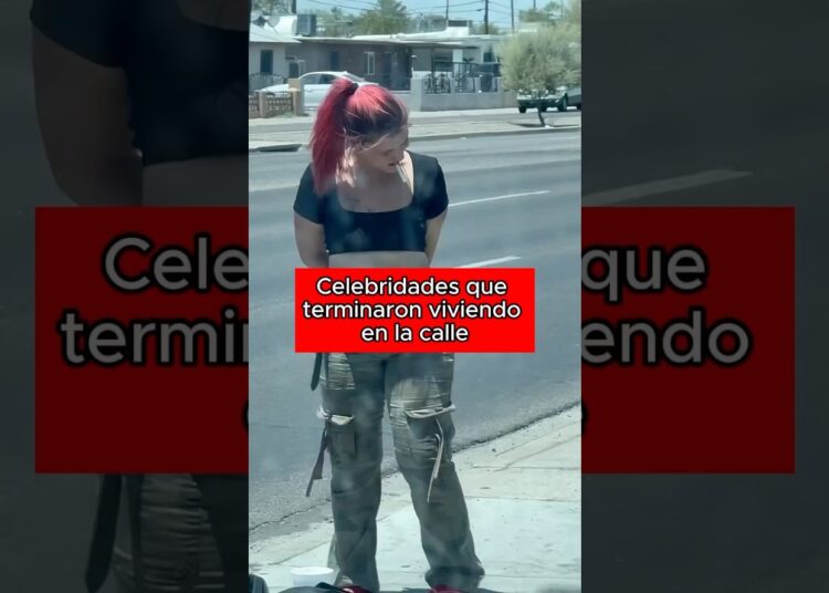 Celebridades que terminaron viviendo en la calle. La última, nadie lo habría imaginado.