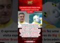 SUSTO DENTRO DA CASA DO BBB #famosos #noticias #ultimasnoticia #shorts