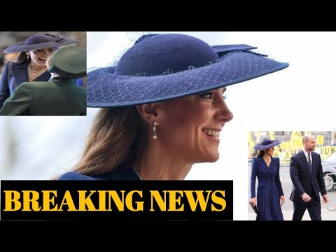 ROYAL IN SHOCK ! Princess Kate Stuns at Westminster Abbey Facing King Charles and Prince Albert