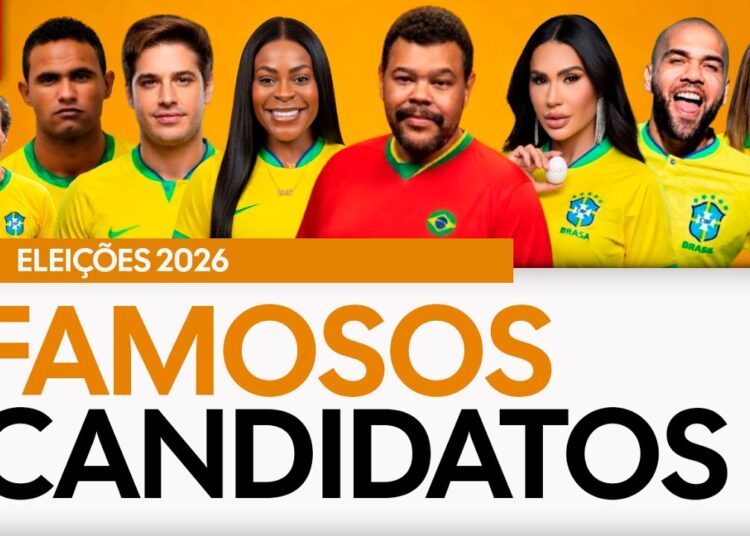 ELEIÇÕES 2026: 13 famosos que podem virar deputados ou senadores no Brasil • Ator, cantor, jogador +