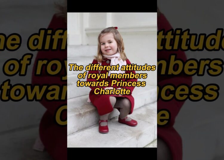 The different attitudes of royal members towards Princess Charlotte.#princesscharlotte#royalfamily#u