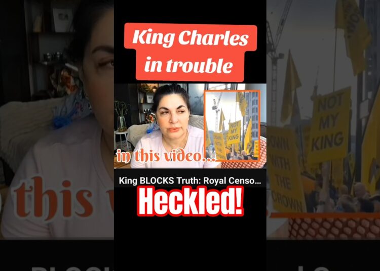 WATCH as crowds attack King Charles – Royals in trouble
