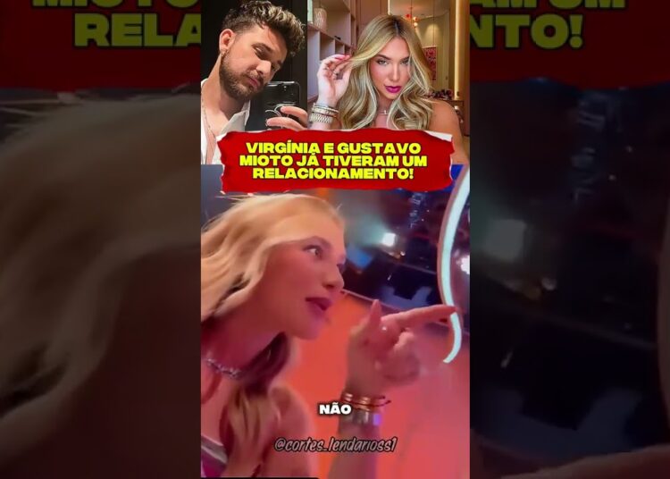 Virgínia e Gustavo Mioto #virginia #virginiafonseca #gustavomioto #relacionamento #sbt #fofocas