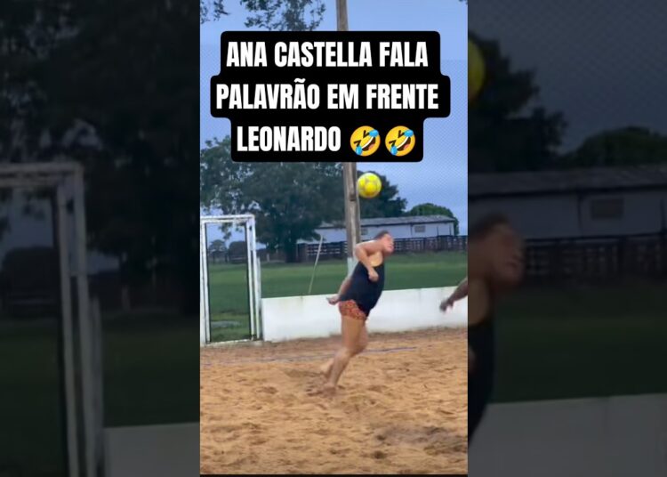 ANA CASTELA JOGAR COM LEONARDO #viral #fofoca #FAZENDO TALISMÃ