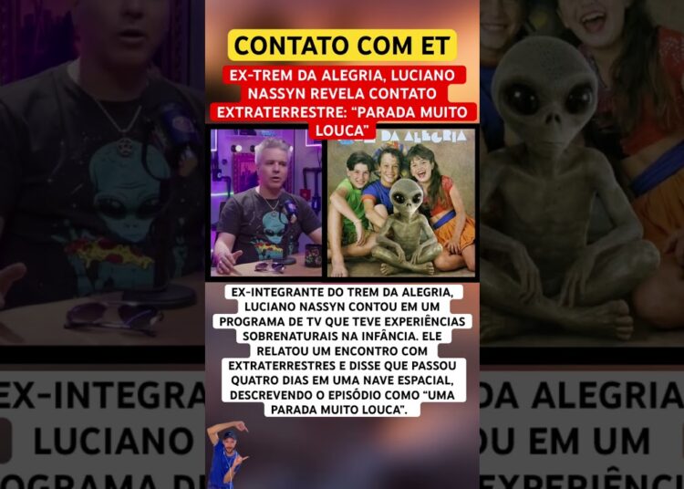 EX TREM DA ALEGRIA TEVE CONTATO COM ET 👽 #feedshorts #ultimasnoticia #fofoca