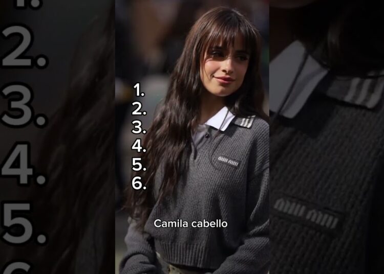 Como ficou a sua lista ? 👇 #celebridades #starranking #phoebetonkin #anokyai #camilacabello