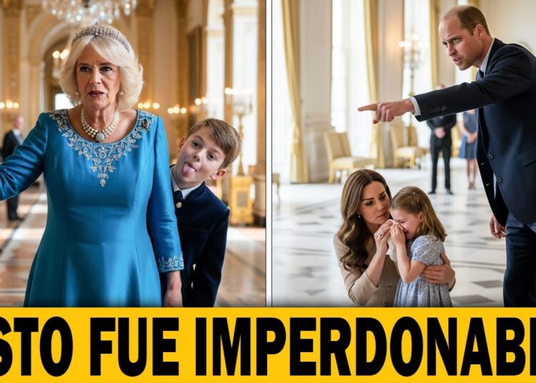 ¡Escándalo en la realeza! Un complot contra los hijos de William provocó la caída de Camilla