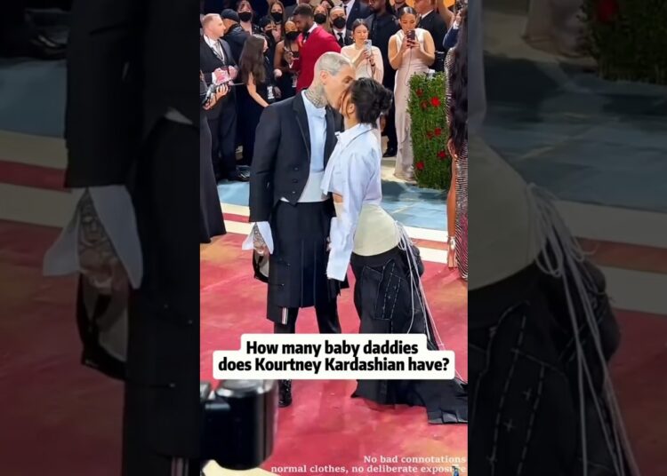 How many baby daddiesdoes Kourtney Kardashian have?