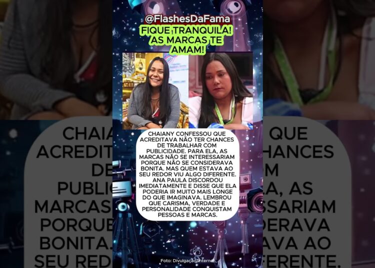 CHAIANY CONFESSOU QUE NÃO SE ACHA BONITA E QUE NINGUÉM VAI CONTRATÁ-LA #bbb #noticias #fofoca