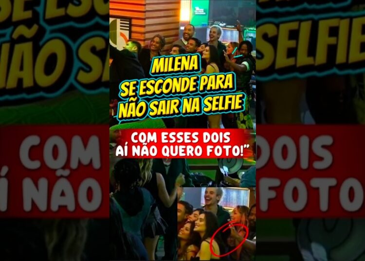 FALTA DE EDUCAÇÃO? MILENA RECUSA SELFIE DURANTE VISITA DE GIL DO VIGOR E GERA POLÊMICA NA WEB