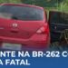 Colisão deixa um morto na BR-262 entre Realeza e Santo Amaro de Minas