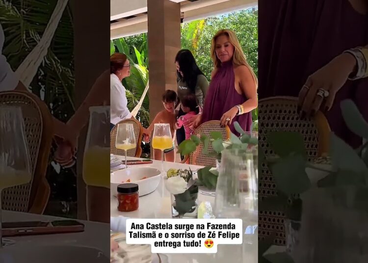 ANA CASTELA APARECE DE SURPRESA NA FAZENDA TALISMÃ! #fofoca #celebridades #famosos