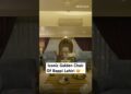 Bappi Lahiri’s 🤩✨ Iconic Golden Chair Revealed by Swastik Bansal ✨ #shorts #bappilahiri #housetour