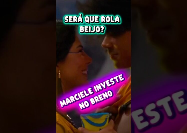 MARCIELE FLERTA COM BRENO NA FESTA DO BBB