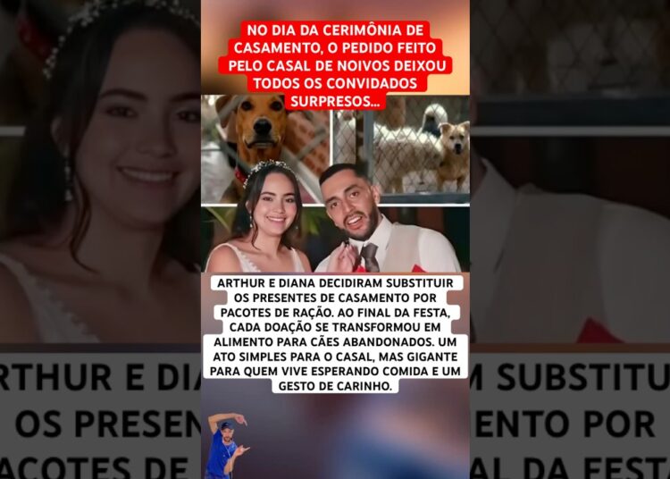 OLHA OQUE ESSES NOIVOS PEDIRAM DE PRESENTE DE CASAMENTO #feedshorts #ultimasnoticia #fofoca